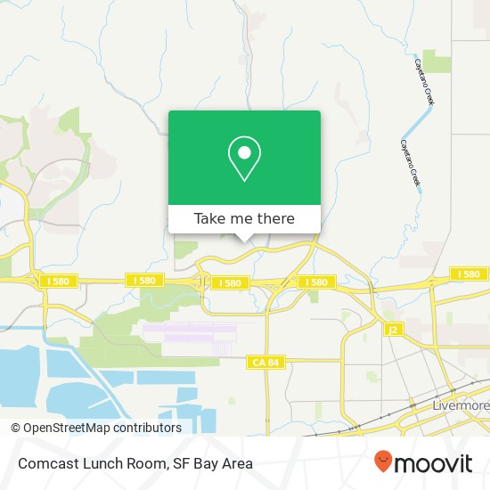 Comcast Lunch Room map