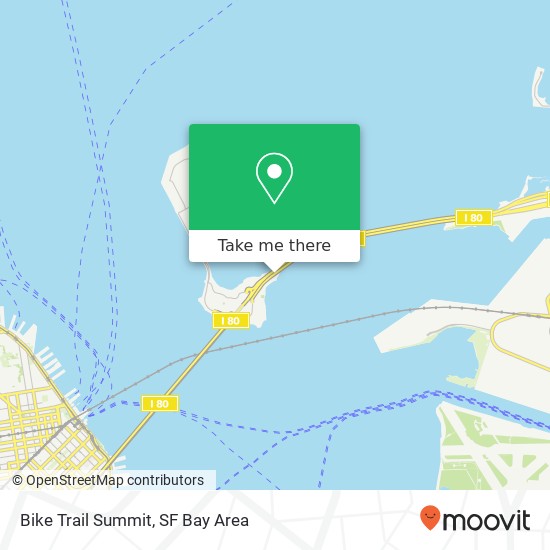 Bike Trail Summit map
