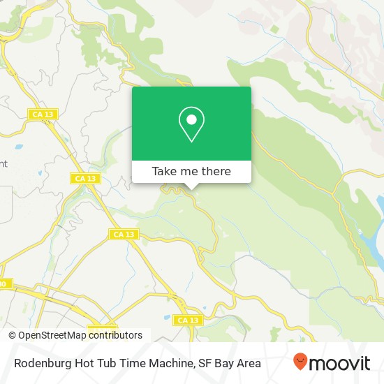 Rodenburg Hot Tub Time Machine map