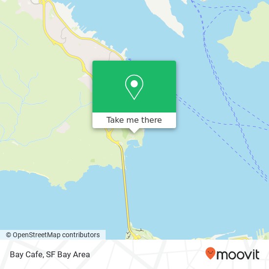 Bay Cafe map