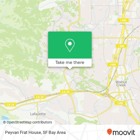 Mapa de Peyvan Frat House