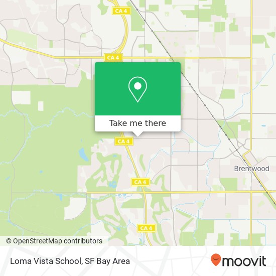 Loma Vista School map