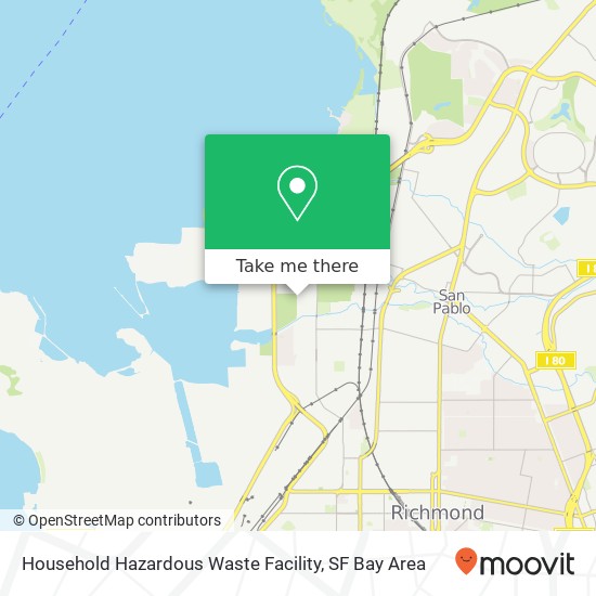 Mapa de Household Hazardous Waste Facility