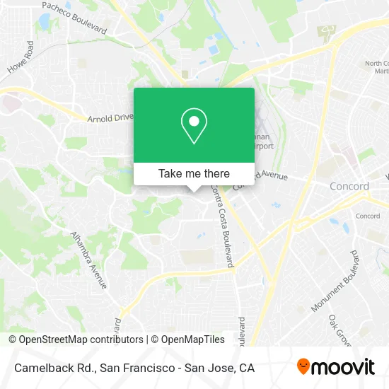 Mapa de Camelback Rd.