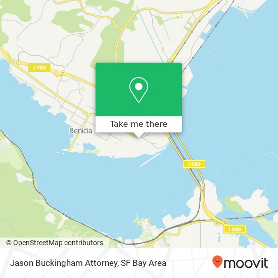 Mapa de Jason Buckingham Attorney