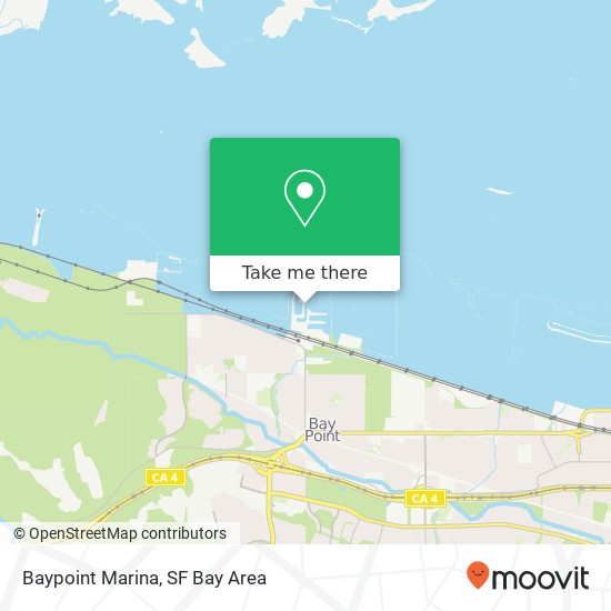 Baypoint Marina map