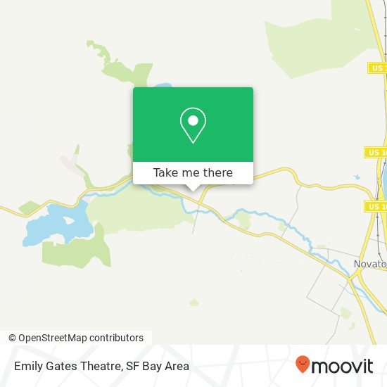 Emily Gates Theatre map