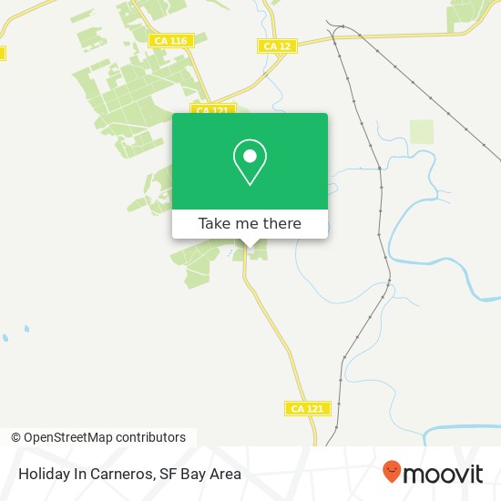 Holiday In Carneros map