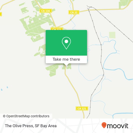 The Olive Press map