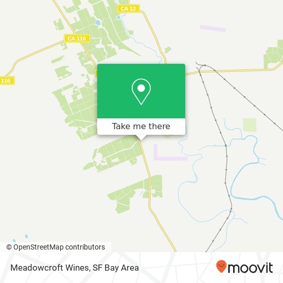 Meadowcroft Wines map