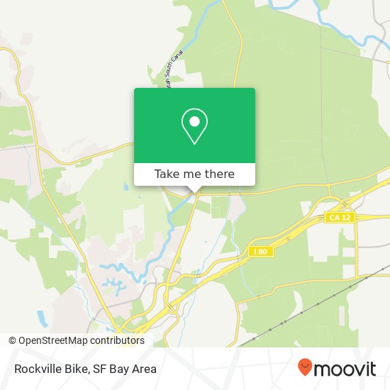 Mapa de Rockville Bike