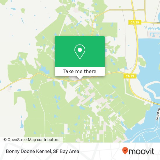 Mapa de Bonny Doone Kennel