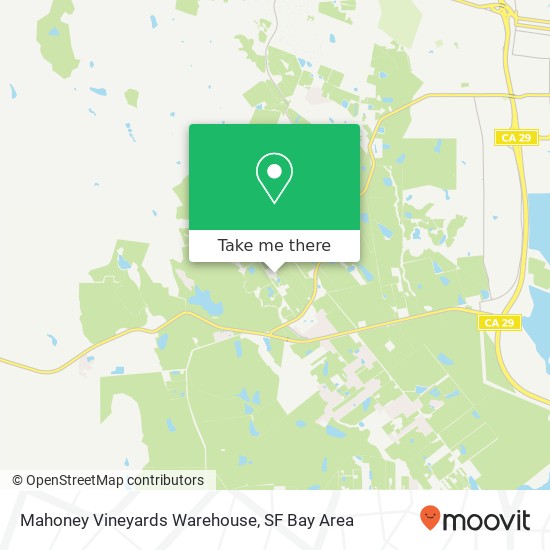 Mapa de Mahoney Vineyards Warehouse