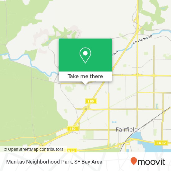 Mankas Neighborhood Park map
