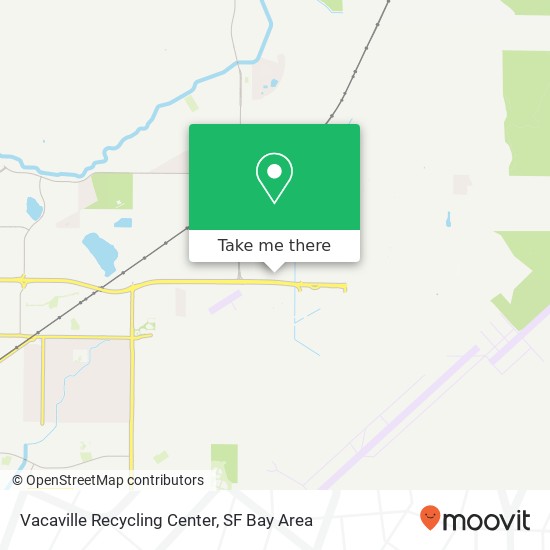 Mapa de Vacaville Recycling Center