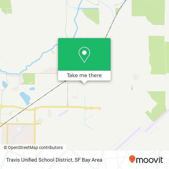 Mapa de Travis Unified School District