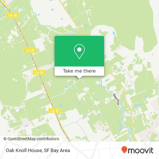 Mapa de Oak Knoll House