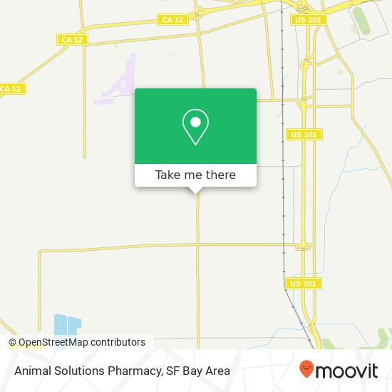 Animal Solutions Pharmacy map