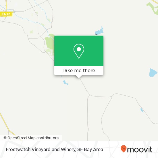 Frostwatch Vineyard and Winery map