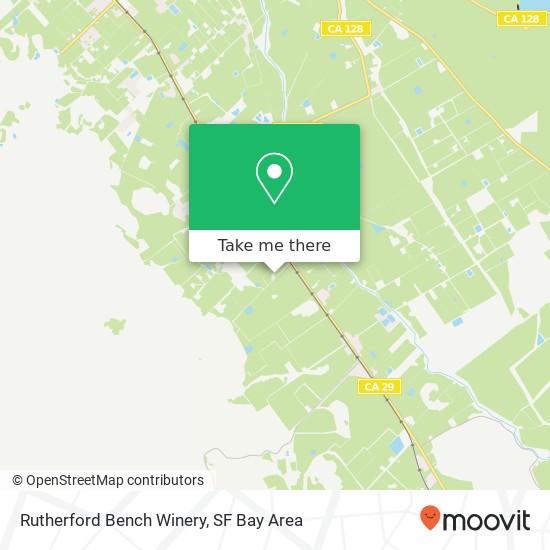 Rutherford Bench Winery map