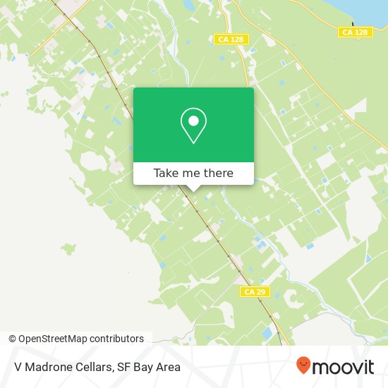 V Madrone Cellars map