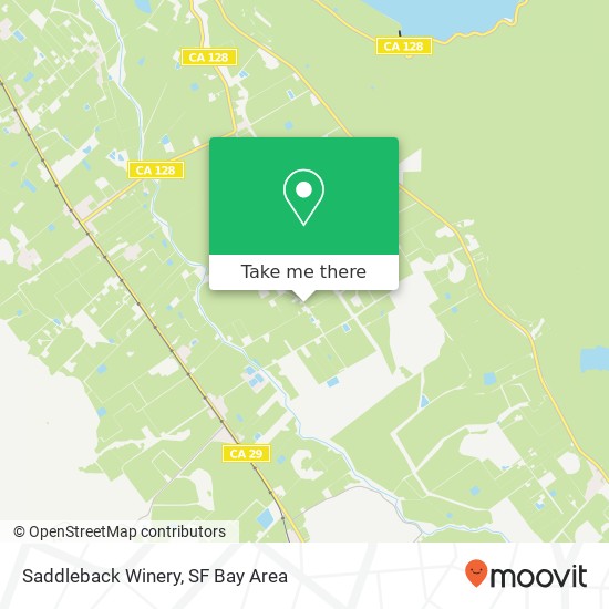 Saddleback Winery map