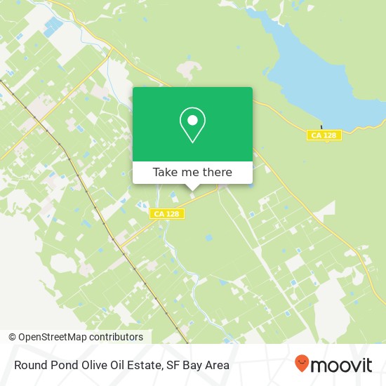 Round Pond Olive Oil Estate map