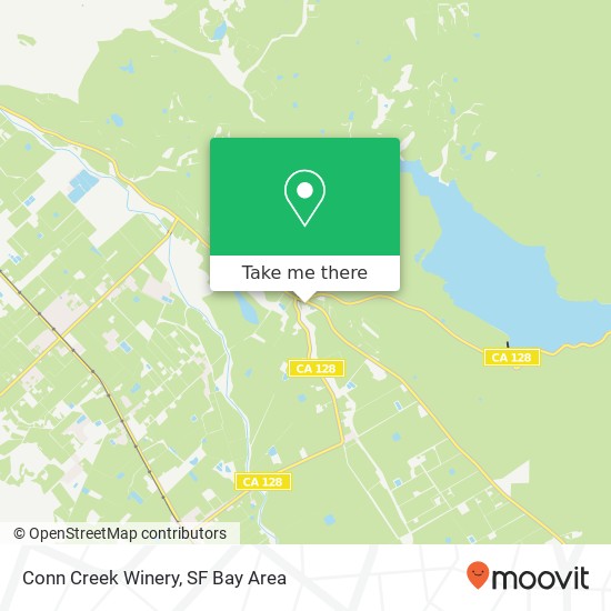 Conn Creek Winery map