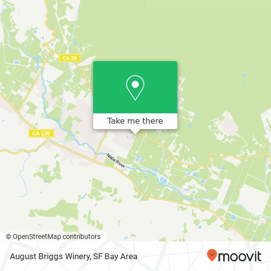 Mapa de August Briggs Winery