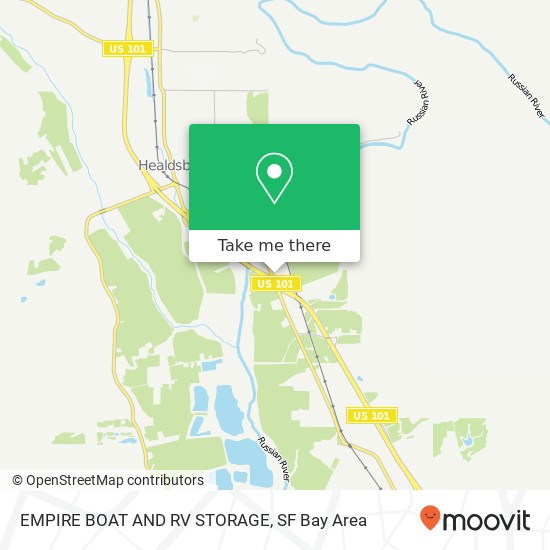 Mapa de EMPIRE BOAT AND RV STORAGE