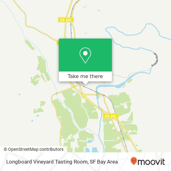 Longboard Vineyard Tasting Room map