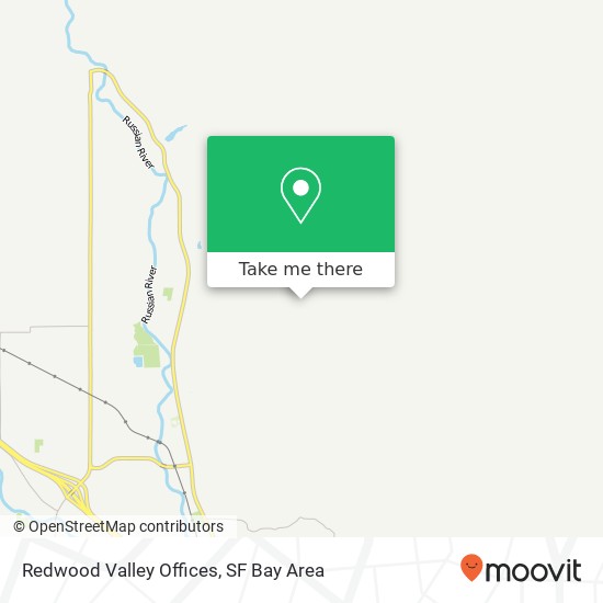 Mapa de Redwood Valley Offices