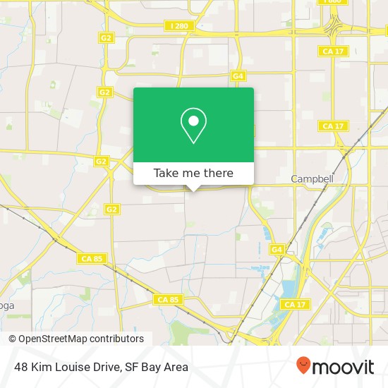 Mapa de 48 Kim Louise Drive