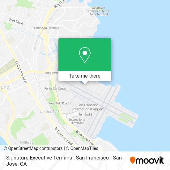 Mapa de Signature Executive Terminal