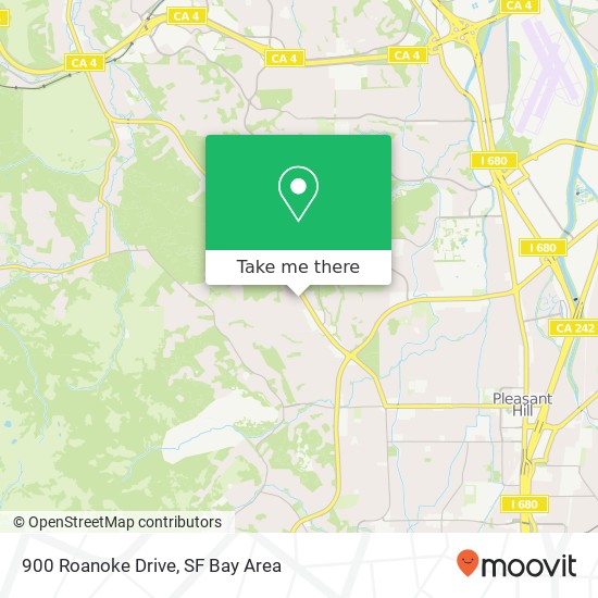 Mapa de 900 Roanoke Drive