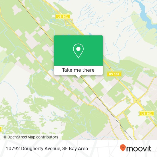 Mapa de 10792 Dougherty Avenue