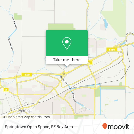 Springtown Open Space map