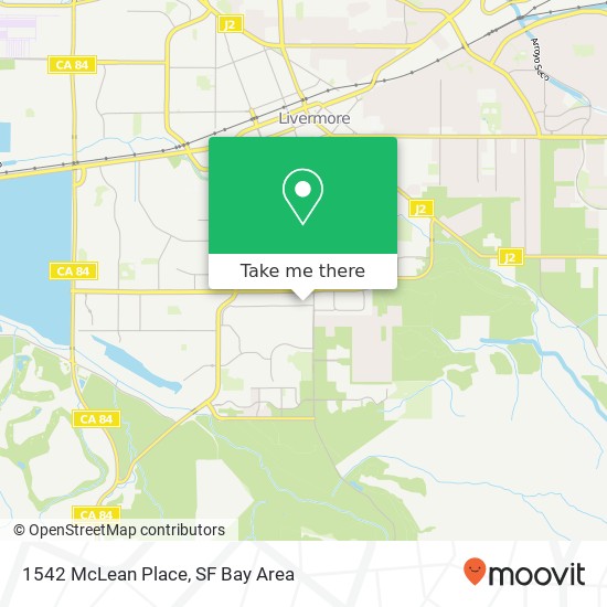 Mapa de 1542 McLean Place