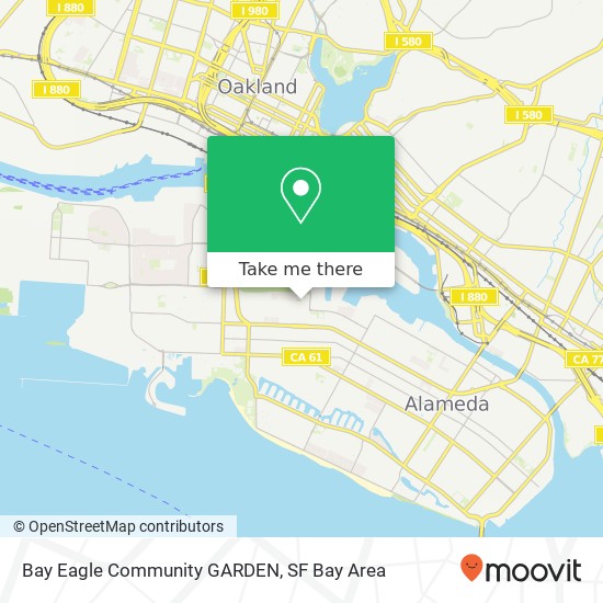 Mapa de Bay Eagle Community GARDEN