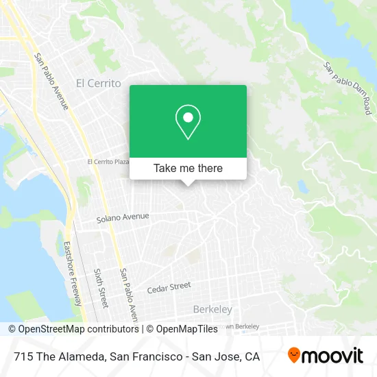 715 The Alameda map