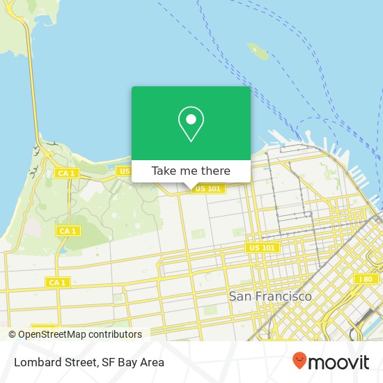 Lombard Street map