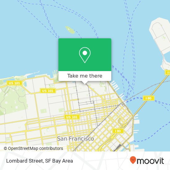 Lombard Street map