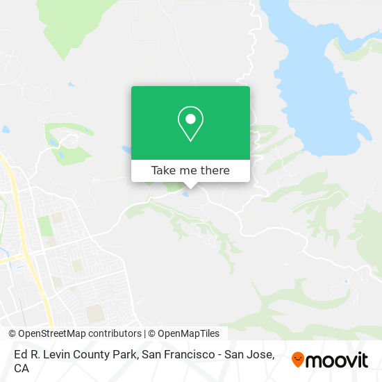 Ed R. Levin County Park map