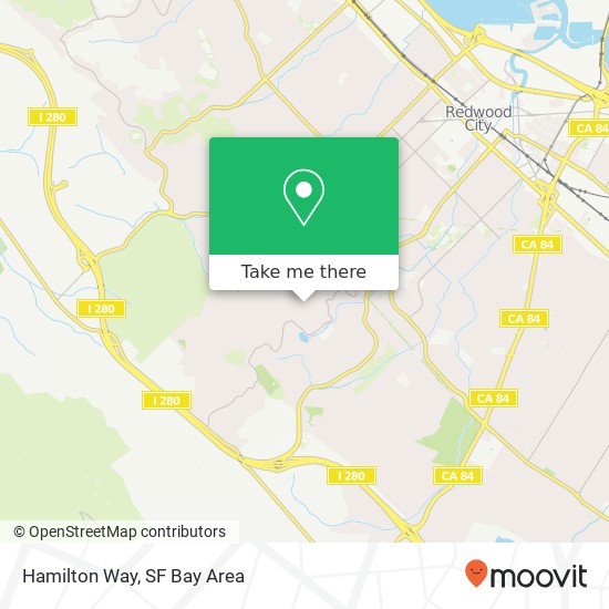 Mapa de Hamilton Way