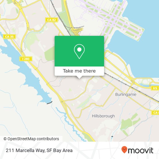 Mapa de 211 Marcella Way