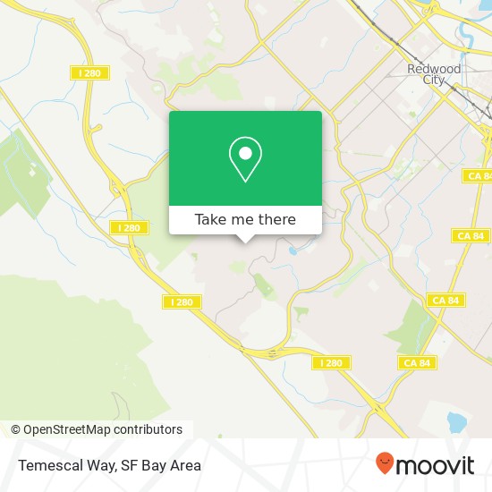 Mapa de Temescal Way