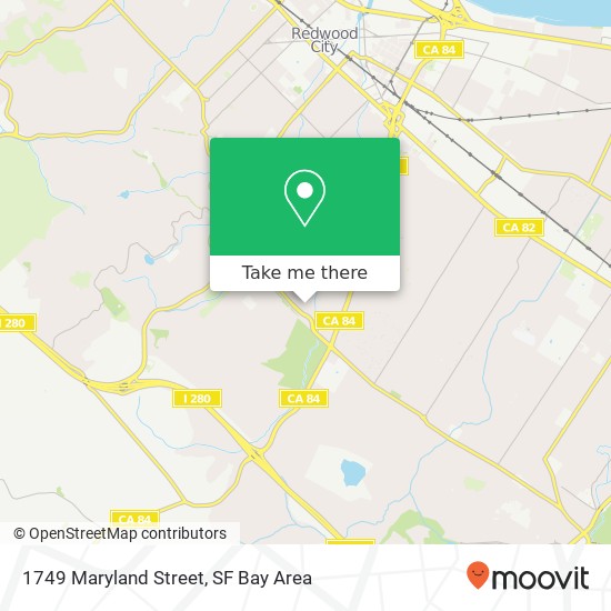 1749 Maryland Street map