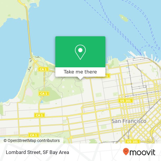 Lombard Street map