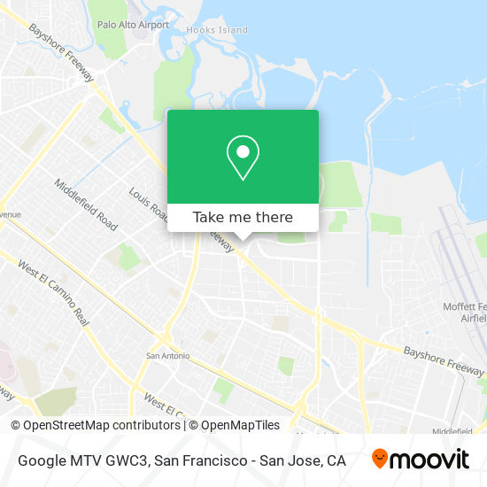 Mapa de Google MTV GWC3