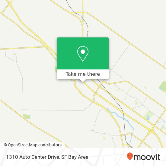 Mapa de 1310 Auto Center Drive